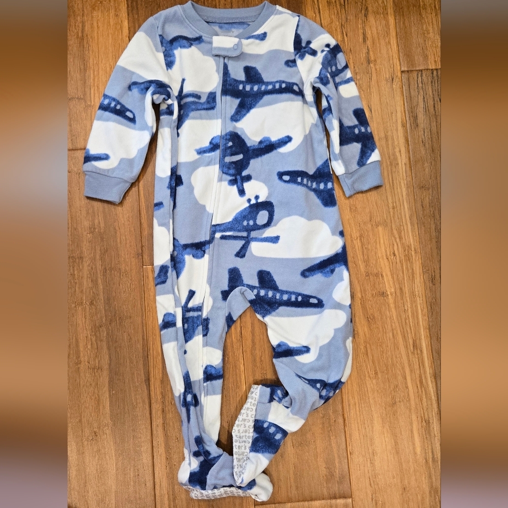 Carter's Fleece Footie Pajamas/ Playsuit
